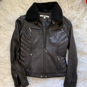 Leather Moto Jacket